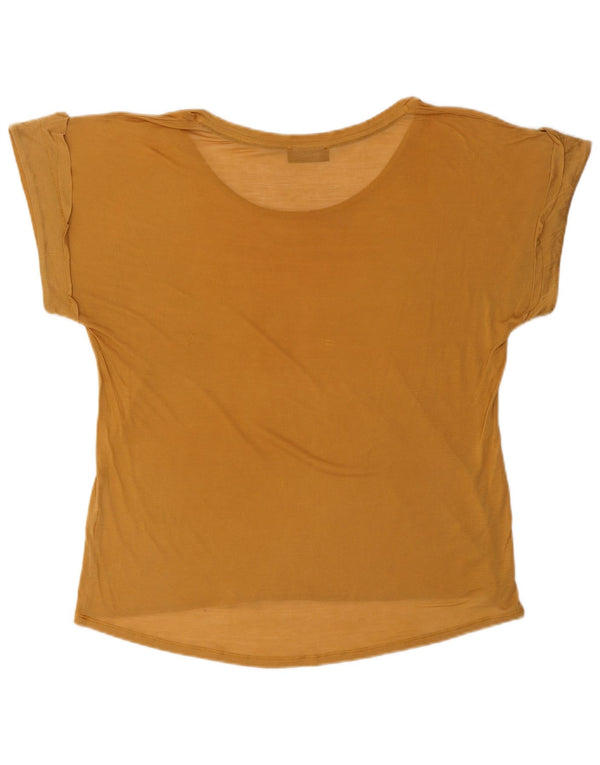 Max & Co. Womens T-Shirt Top UK 16 Large Brown