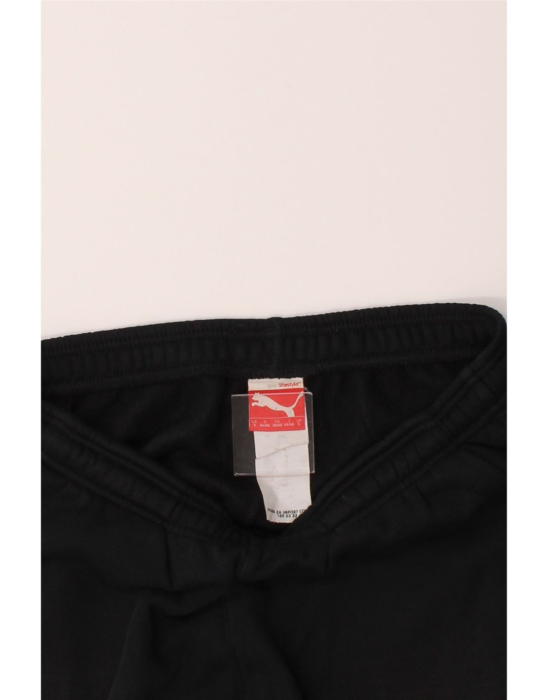 PUMA Mens Tracksuit Trousers Small Black Cotton Vintage Puma and Second-Hand Puma from Messina Hembry 