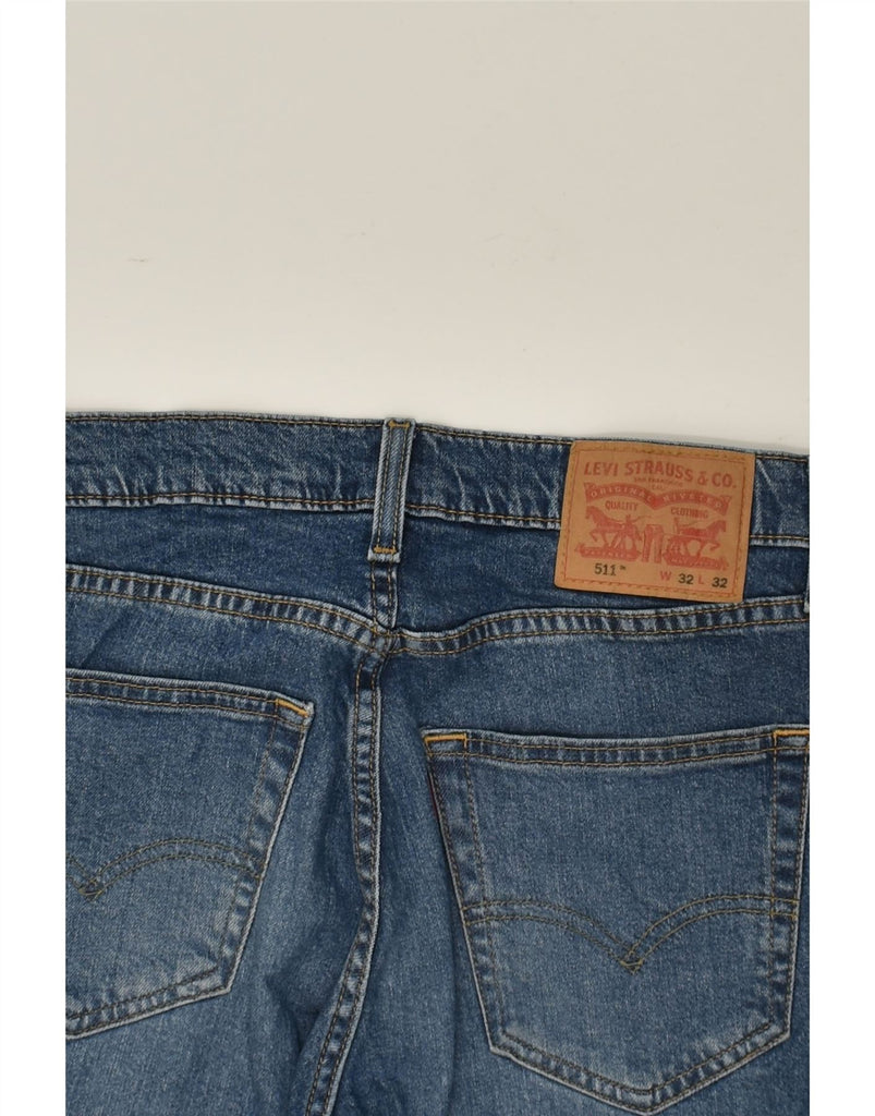 LEVI'S Mens 511 Slim Jeans W32 L32 Blue Cotton | Vintage Levi's | Thrift | Second-Hand Levi's | Used Clothing | Messina Hembry 