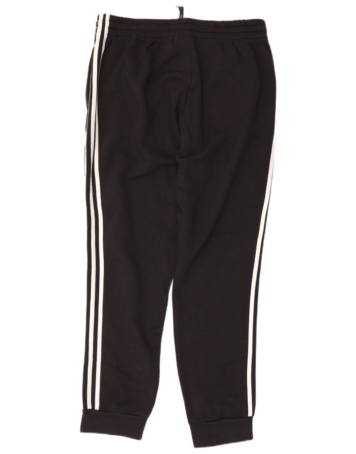 Adidas Mens Tracksuit Trousers Joggers Large  Black Cotton
