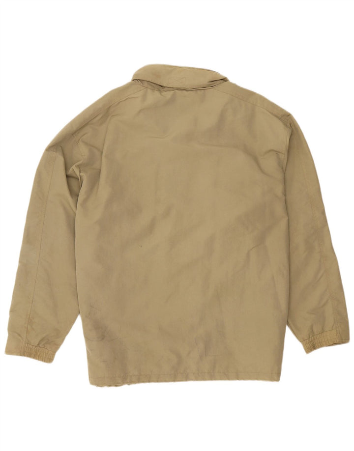 Kappa Mens Rain Jacket UK 40 Large Khaki Polyamide