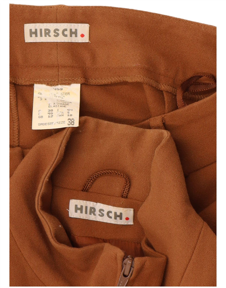 Hirsch Womens 2 Piece Set EU 38 Medium W28 L34  Brown Polyester