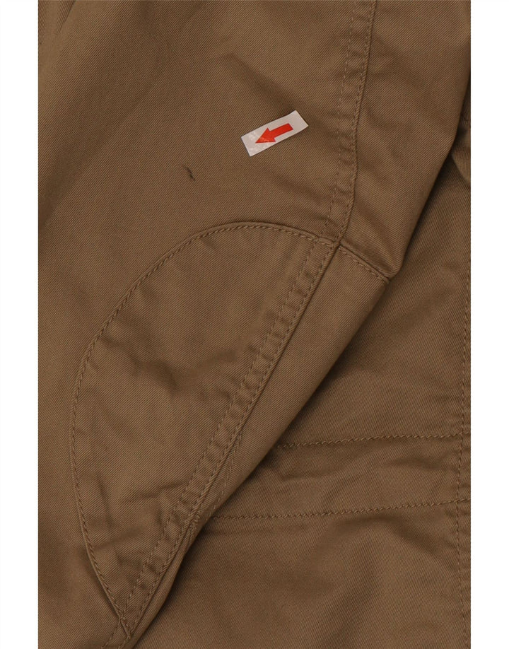 Diesel Mens Utility Jacket UK 40 Large Beige Cotton