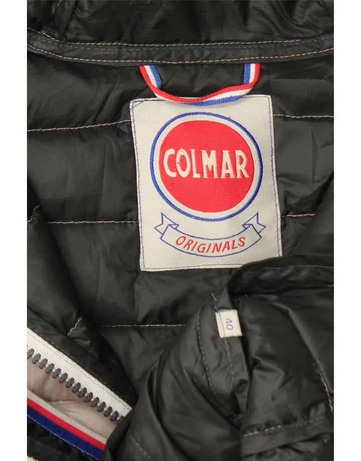 Colmar Womens Hooded Padded Jacket IT 40 Small Beige