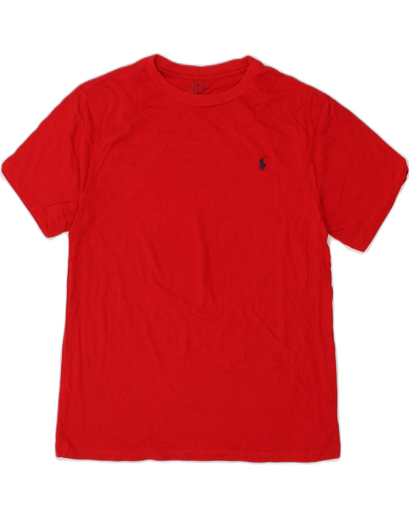 POLO RALPH LAUREN Boys T-Shirt Top 14-15 Years Large  Red Cotton | Vintage Polo Ralph Lauren | Thrift | Second-Hand Polo Ralph Lauren | Used Clothing | Messina Hembry 