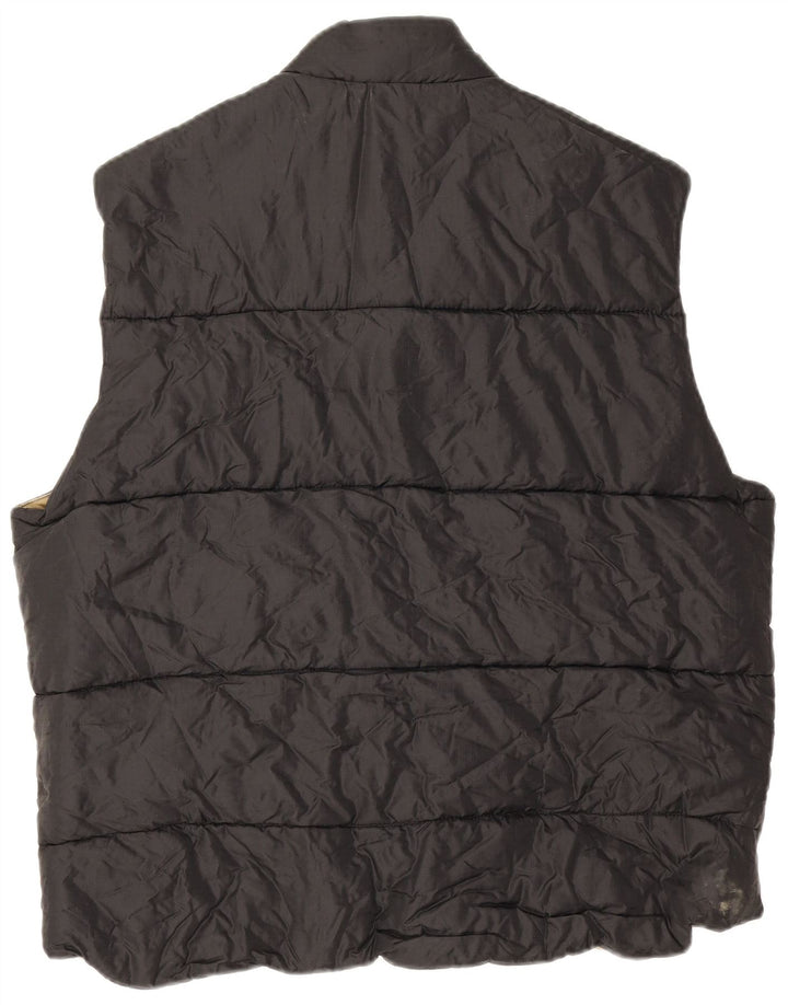 North Sails Mens Reversible Padded Gilet UK 40 Large Black