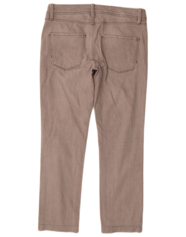 Massimo Dutti Womens Slim Jeans EU 40 Medium W30 L28 Grey Cotton