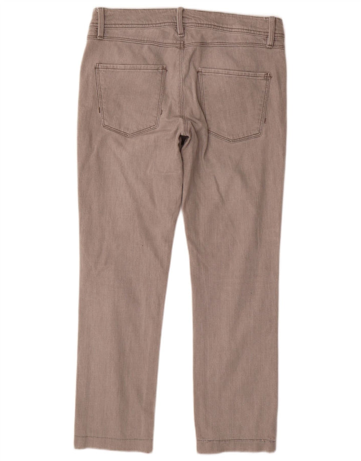 Massimo Dutti Womens Slim Jeans EU 40 Medium W30 L28 Grey Cotton