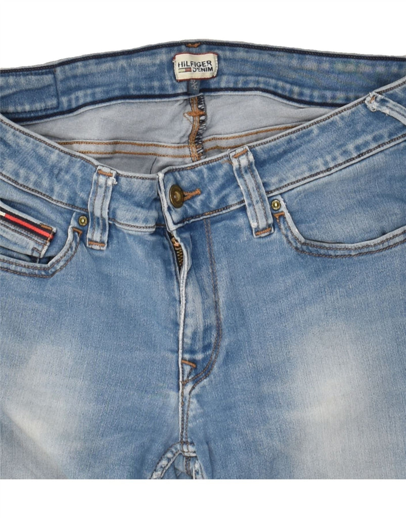 TOMMY HILFIGER Womens Skinny Jeans W32 L32 Blue Cotton | Vintage Tommy Hilfiger | Thrift | Second-Hand Tommy Hilfiger | Used Clothing | Messina Hembry 