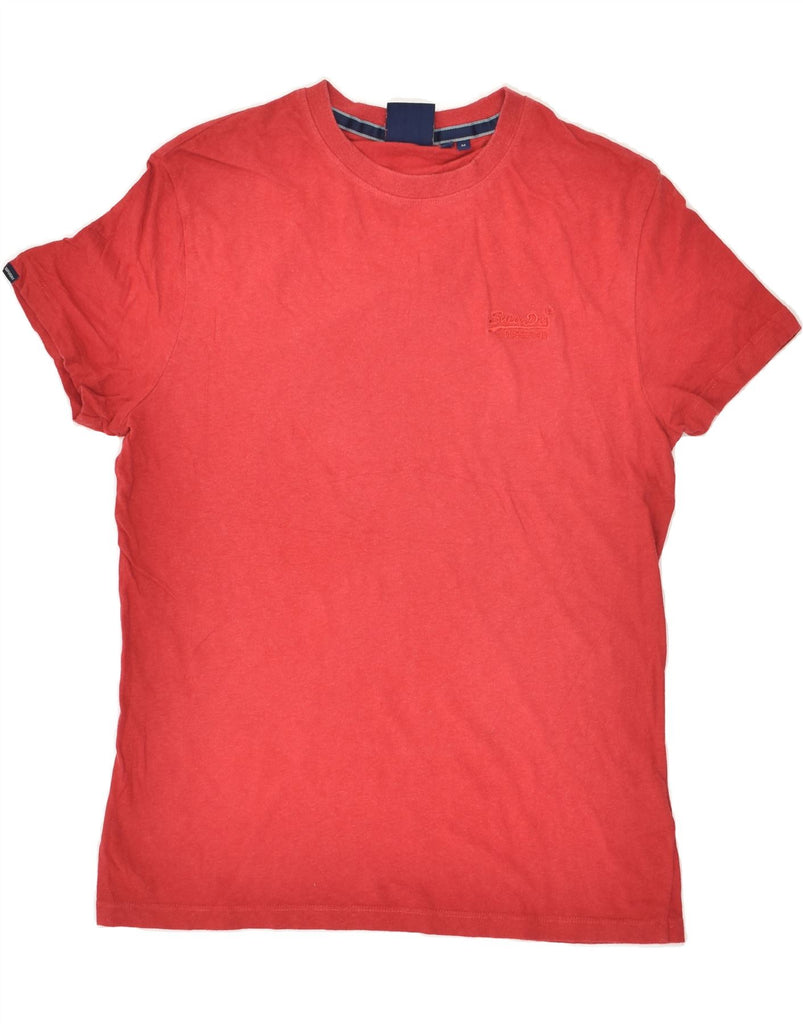 SUPERDRY Mens T-Shirt Top Medium Red Cotton | Vintage Superdry | Thrift | Second-Hand Superdry | Used Clothing | Messina Hembry 