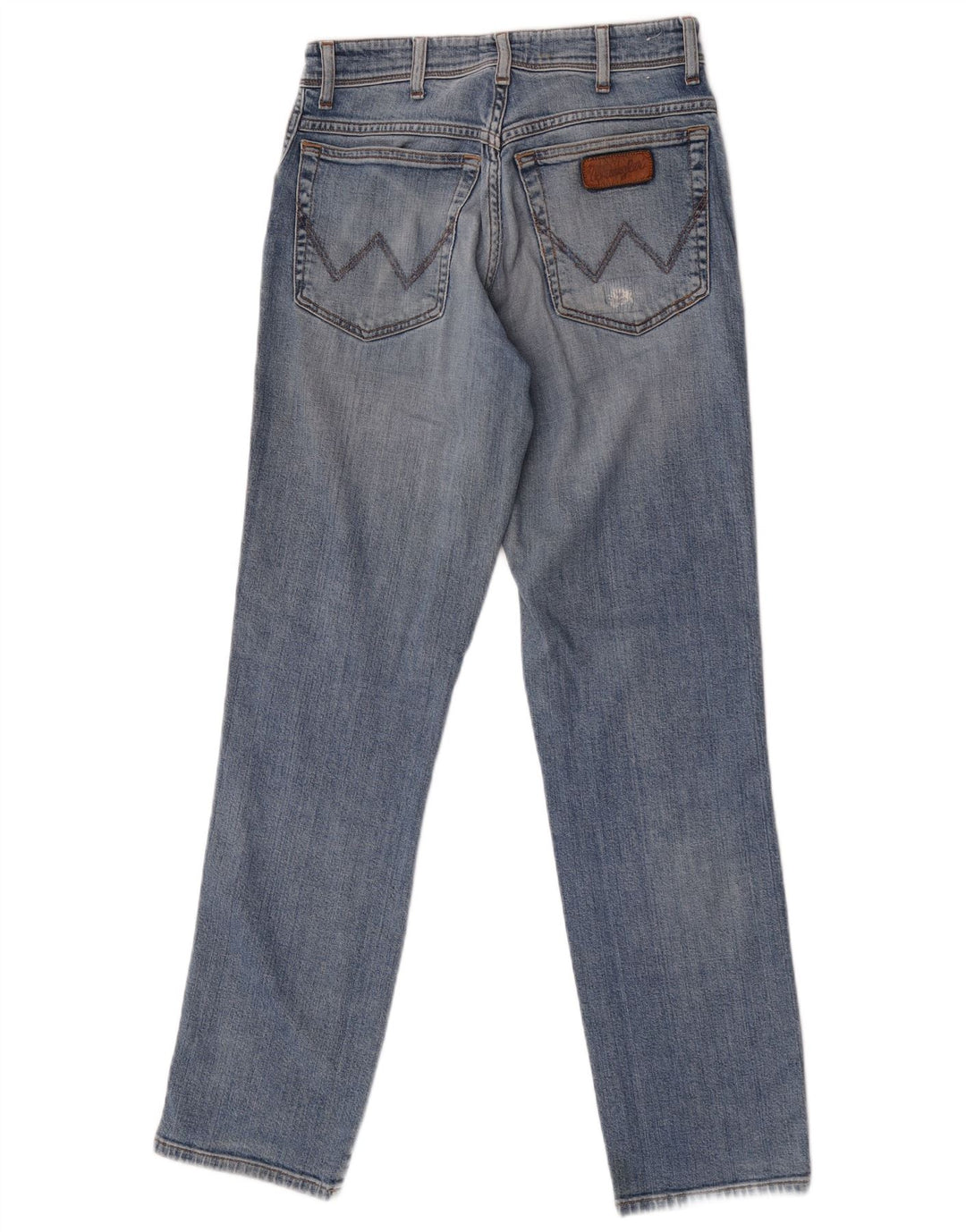 Wrangler Mens Texas Straight Jeans W30 L32 Blue Cotton