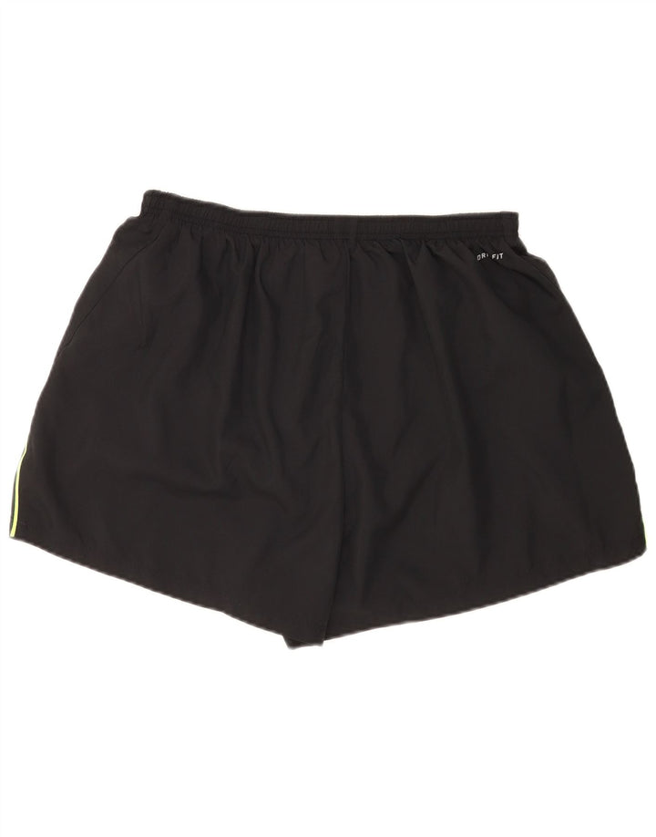 Nike Mens Sport Shorts 2XL  Black Colourblock Polyester