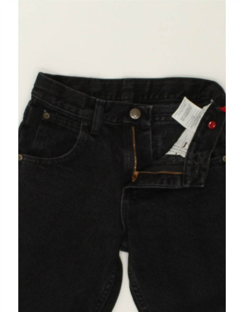 WRANGLER Boys Straight Jeans 7-8 Years W22 L22 Black Cotton | Vintage Wrangler | Thrift | Second-Hand Wrangler | Used Clothing | Messina Hembry 