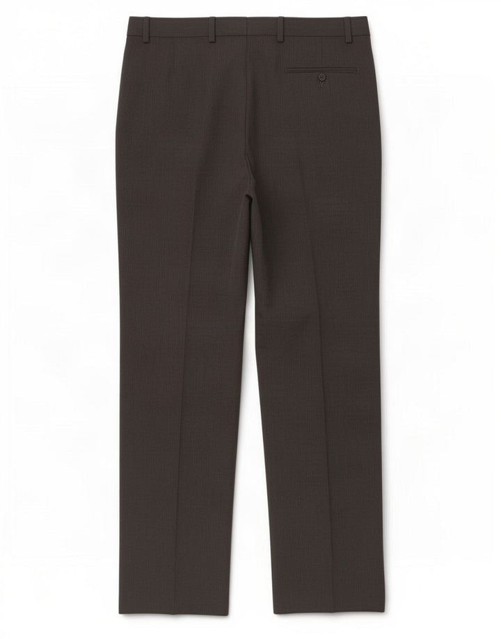 Marks & Spencer Mens Regular Fit Casual Trousers W38 L33 Grey Polyester