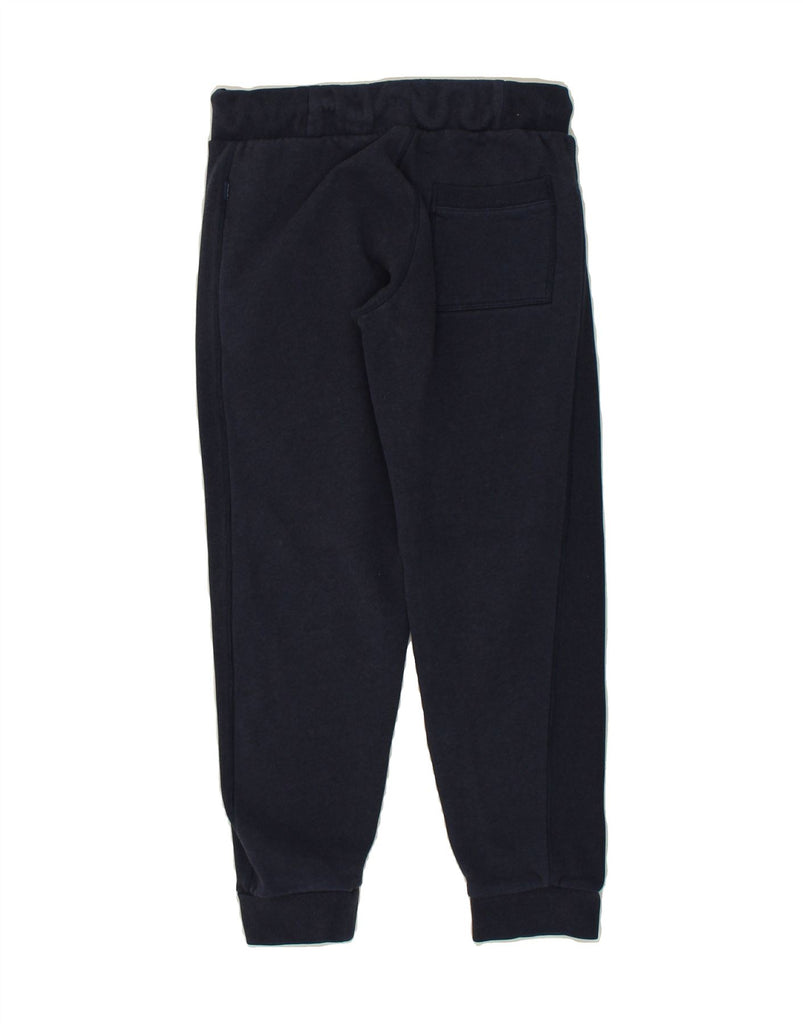 SUPERDRY Womens Tracksuit Trousers Joggers UK 10 Small Navy Blue Cotton | Vintage Superdry | Thrift | Second-Hand Superdry | Used Clothing | Messina Hembry 