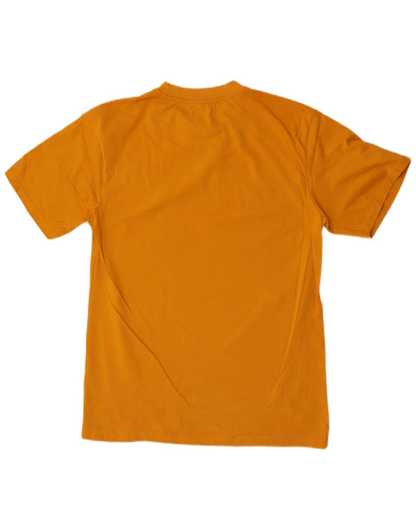 Karl Kani Mens T-Shirt Top Medium Orange Cotton