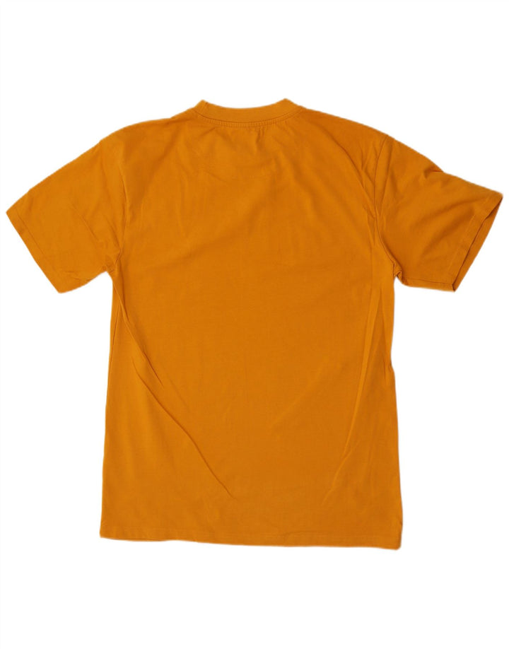 Karl Kani Mens T-Shirt Top Medium Orange Cotton
