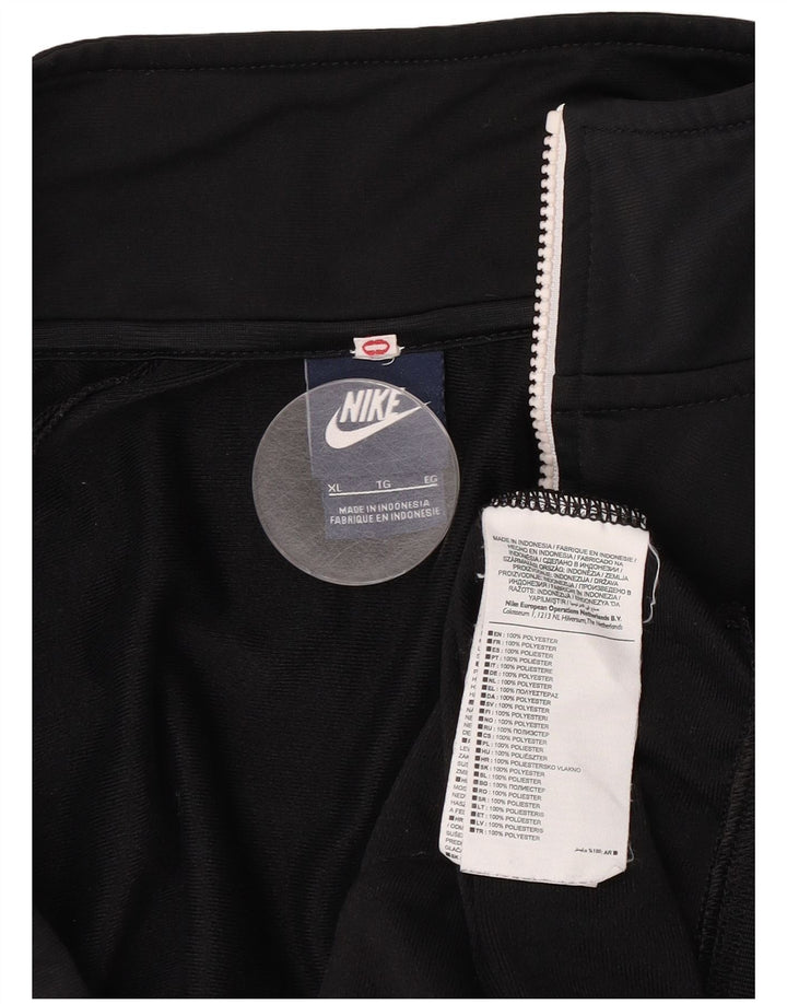 Nike Mens Tracksuit Top Jacket XL Black Polyester