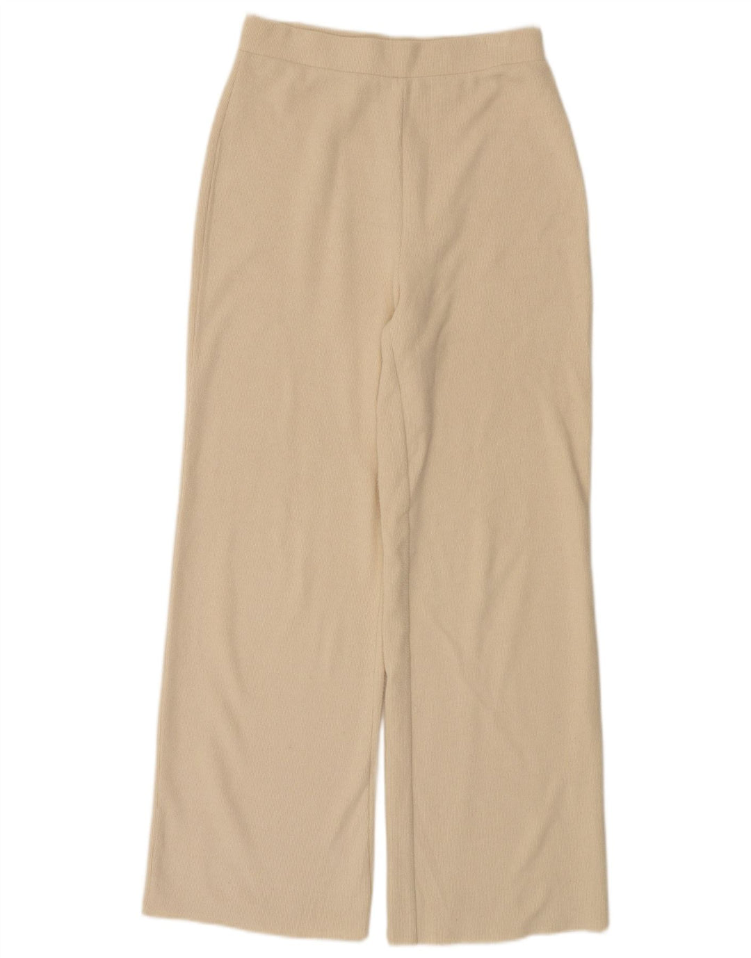 Zara Womens Tracksuit Trousers UK 12 Medium Beige Polyester