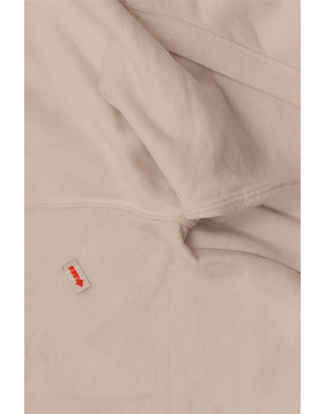 Champion Mens Graphic Hoodie Jumper Large White Polyester