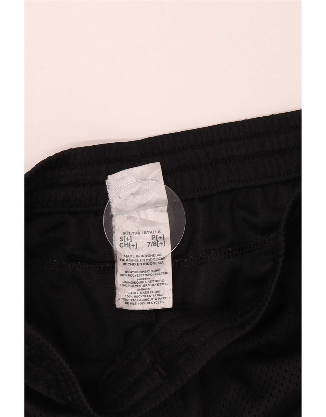 Adidas Boys Sport Shorts 8-9 Years Small Black Polyester