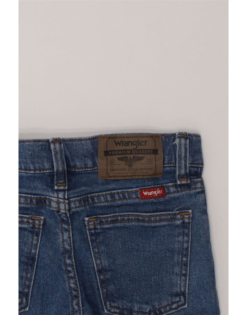 WRANGLER Girls Straight Jeans 3-4 Years W24 L16  Blue Cotton | Vintage Wrangler | Thrift | Second-Hand Wrangler | Used Clothing | Messina Hembry 