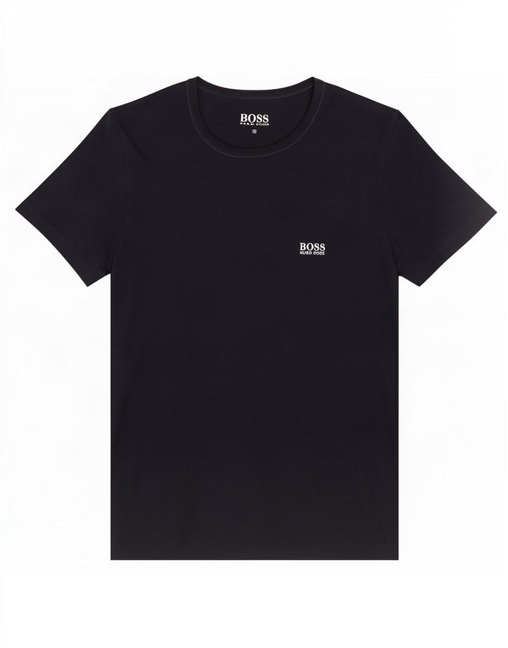 Hugo Boss Mens T-Shirt Top Small Navy Blue Cotton