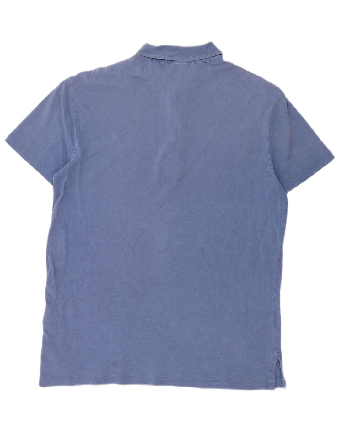 POLO RALPH LAUREN Mens Polo Shirt Medium Blue Cotton