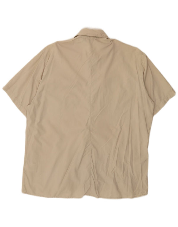 Rohan Womens Short Sleeve Shirt UK 16 Large Beige Polyamide