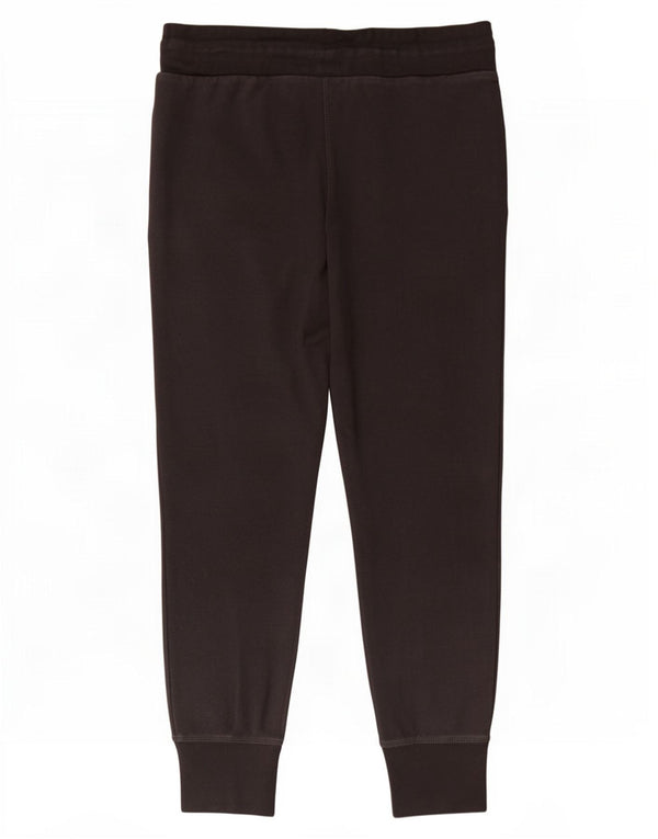 Jack Wills Womens Graphic Tracksuit Trousers Joggers UK 12 Medium Black