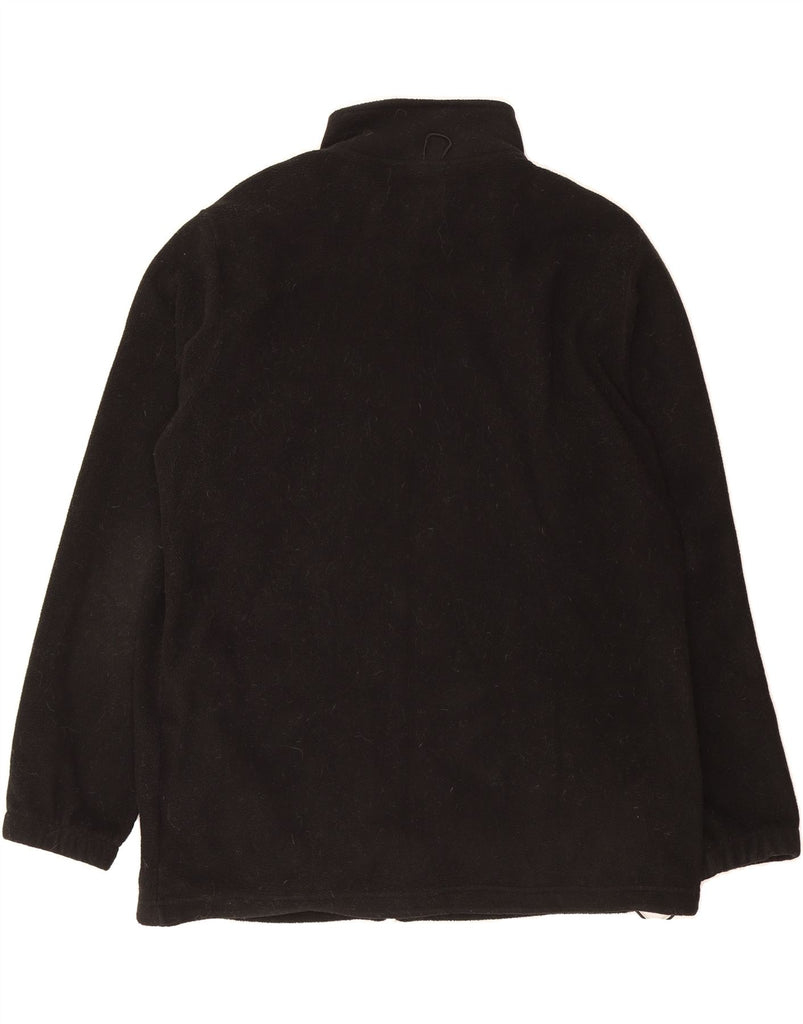 MOUNTAIN WAREHOUSE Mens Fleece Jacket UK 40 Large Black Polyester Vintage Mountain Warehouse and Second-Hand Mountain Warehouse from Messina Hembry 
