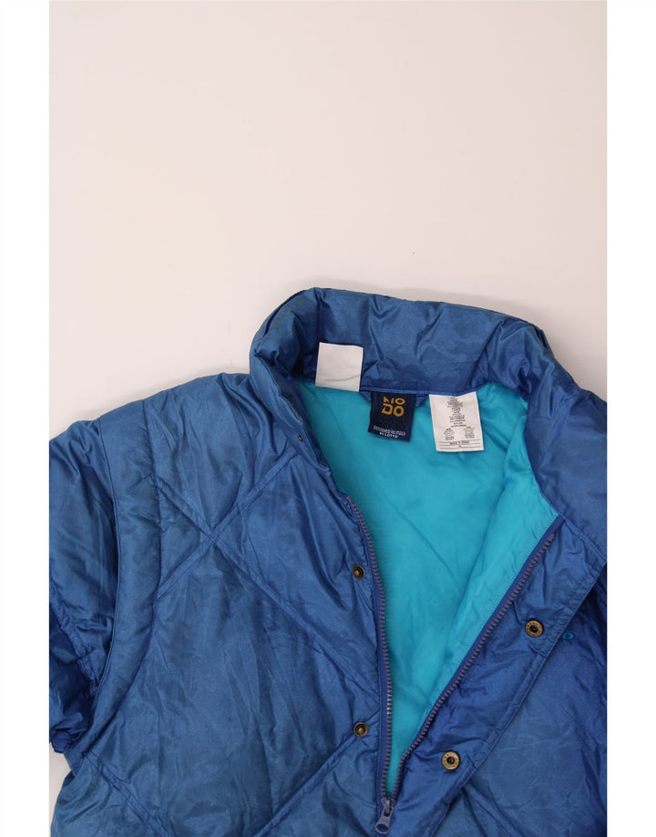 LOTTO Boys Padded Jacket 15-16 Years XL Blue Nylon Vintage Lotto and Second-Hand Lotto from Messina Hembry 