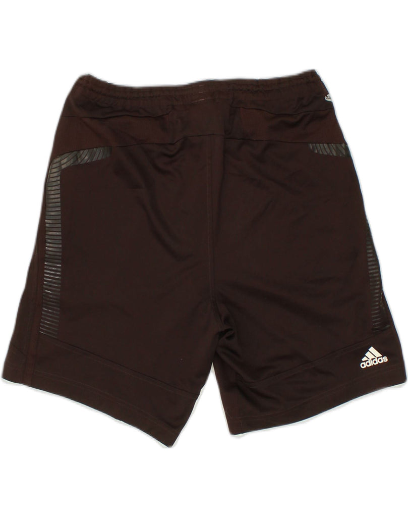 ADIDAS Mens Clima 365 Sport Shorts Small Brown Polyester | Vintage Adidas | Thrift | Second-Hand Adidas | Used Clothing | Messina Hembry 