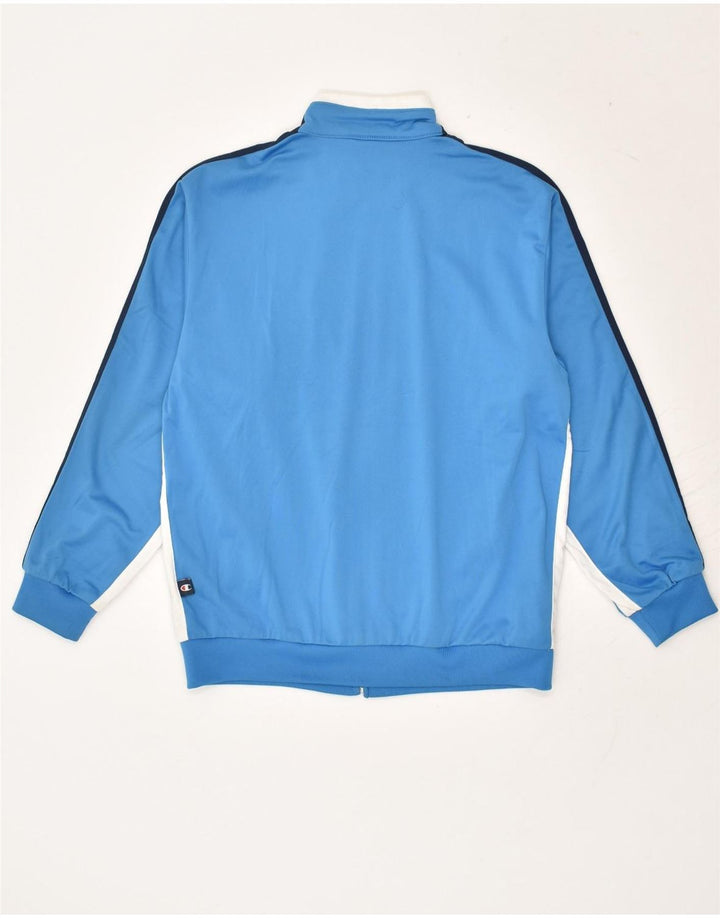 CHAMPION Boys Graphic Tracksuit Top Jacket 11-12 Years Large Blue | Vintage Champion | Thrift | Second-Hand Champion | Used Clothing | Messina Hembry 