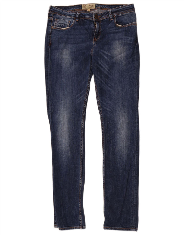 Fat Face Womens Slim Jeans UK 12 Medium W30 L30 Blue