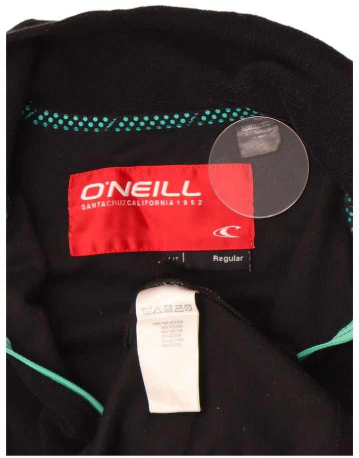 O'Neill Womens Zip Neck Regular Fit Fleece Jumper UK 10 Small Black