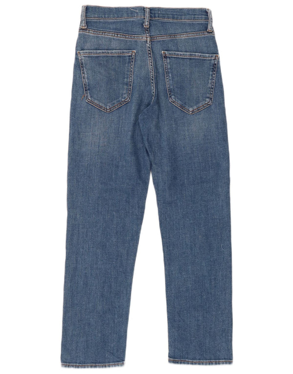 ZARA Womens Straight Jeans EU 38 Small W28 L27 Blue