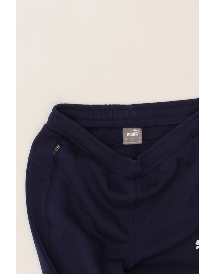 PUMA Mens Tracksuit Trousers Small Navy Blue Vintage Puma and Second-Hand Puma from Messina Hembry 