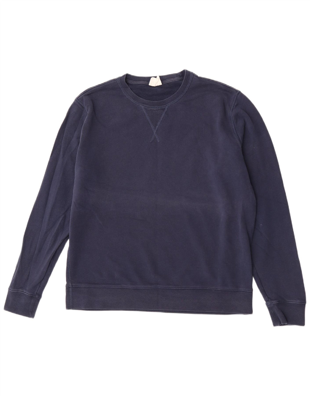 Marks & Spencer Mens Sweatshirt Jumper XL Navy Blue Cotton