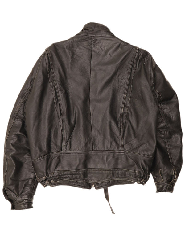 Vintage Mens Leather Jacket UK 42 XL Red