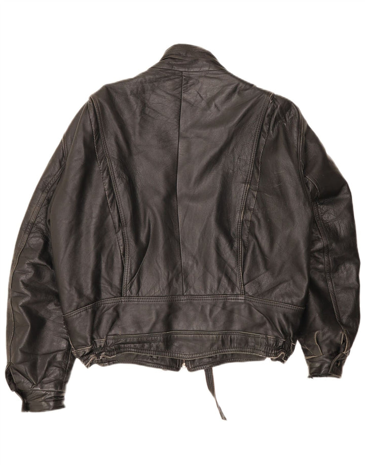 Vintage Mens Leather Jacket UK 42 XL Red