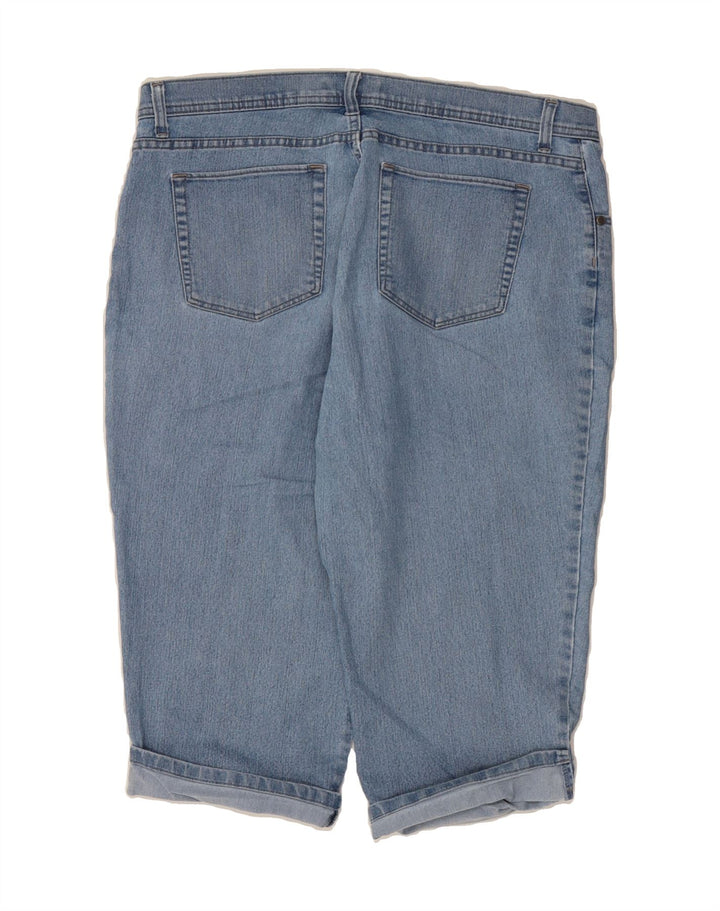 LEE Mens Bermuda Capri Jeans W36 L17 Blue Vintage Lee and Second-Hand Lee from Messina Hembry 
