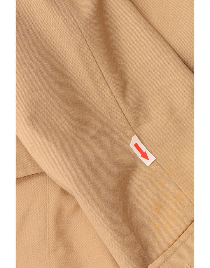 Vintage Womens Overcoat UK 12 Medium Beige