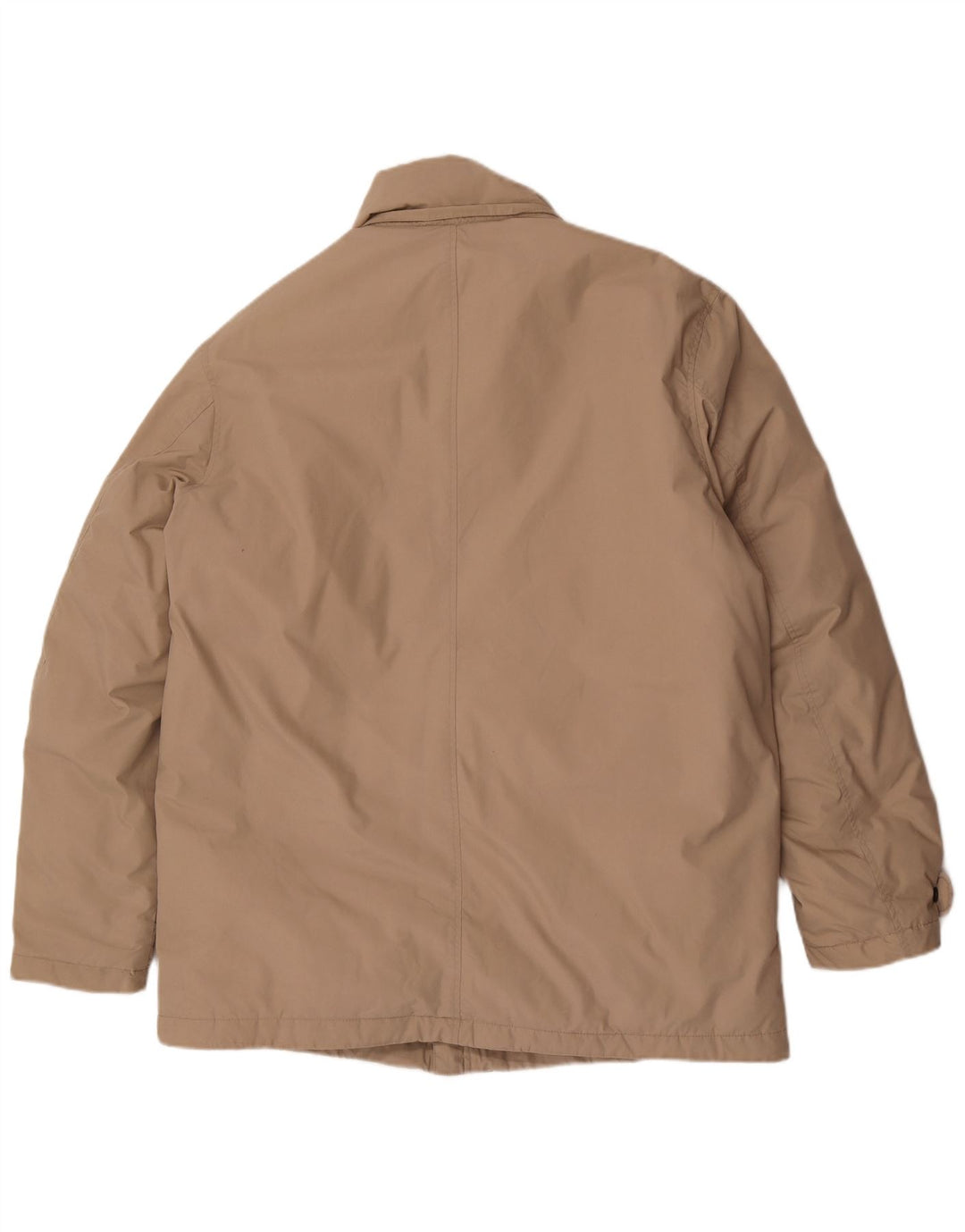 Sergio Tacchini Mens Padded Jacket UK 42 XL Beige Polyester