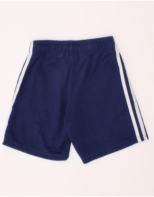 Adidas Boys Sport Shorts 7-8 Years  Navy Blue Cotton