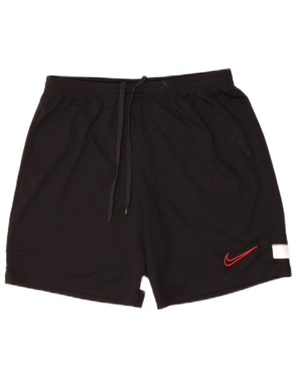 Nike Mens Dri Fit Sport Shorts Medium Black Colourblock Polyester