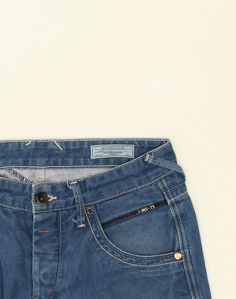 JACK & JONES Mens Straight Jeans W32 L29 Blue Cotton | Vintage Jack & Jones | Thrift | Second-Hand Jack & Jones | Used Clothing | Messina Hembry 