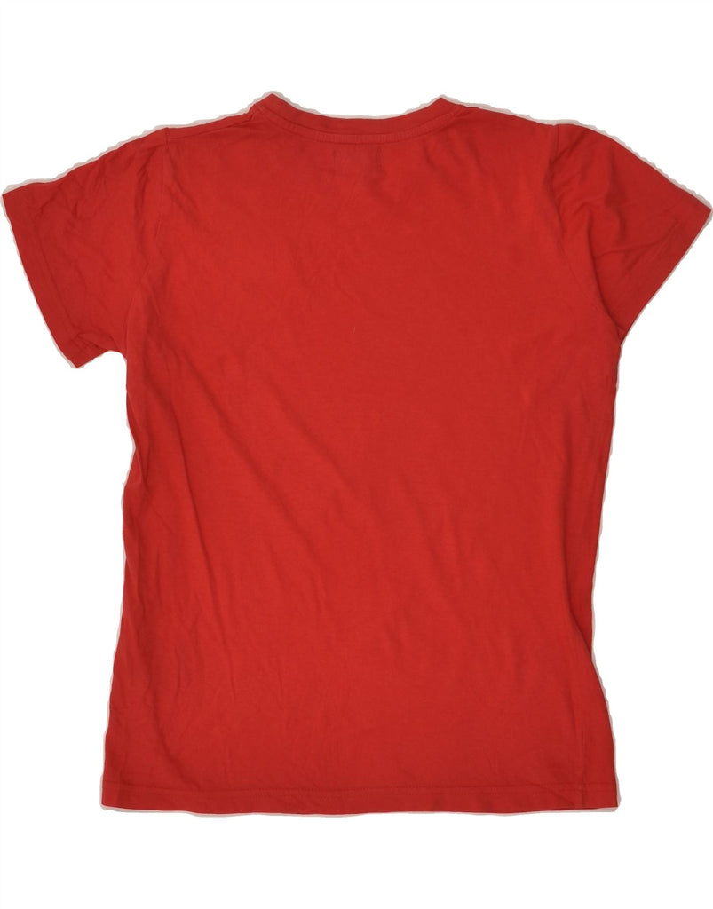 KAPPA Girls T-Shirt Top 10-11 Years Medium Red Cotton | Vintage Kappa | Thrift | Second-Hand Kappa | Used Clothing | Messina Hembry 