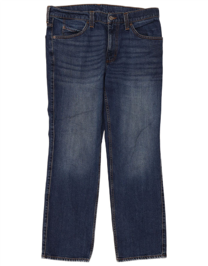 Mustang Mens Straight Jeans W34 L29 Blue