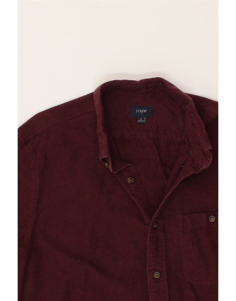 J. CREW Mens Shirt Medium Maroon Vintage J. Crew and Second-Hand J. Crew from Messina Hembry 